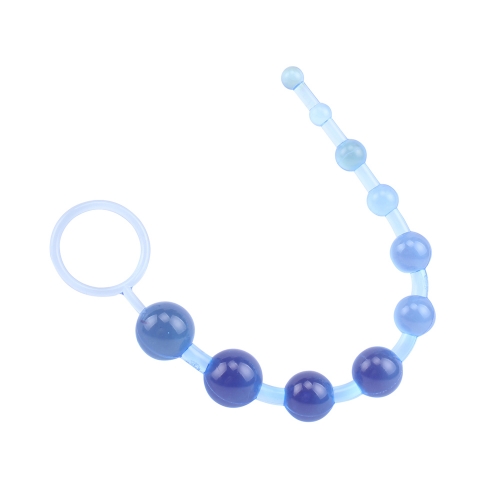 SASSY ANAL BEADS-BLUE